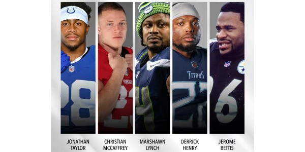Entdecken Sie die Laufbahn der besten Running Backs aus verschiedenen Epochen